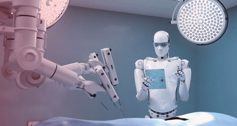 Robotic-assisted hip replacement